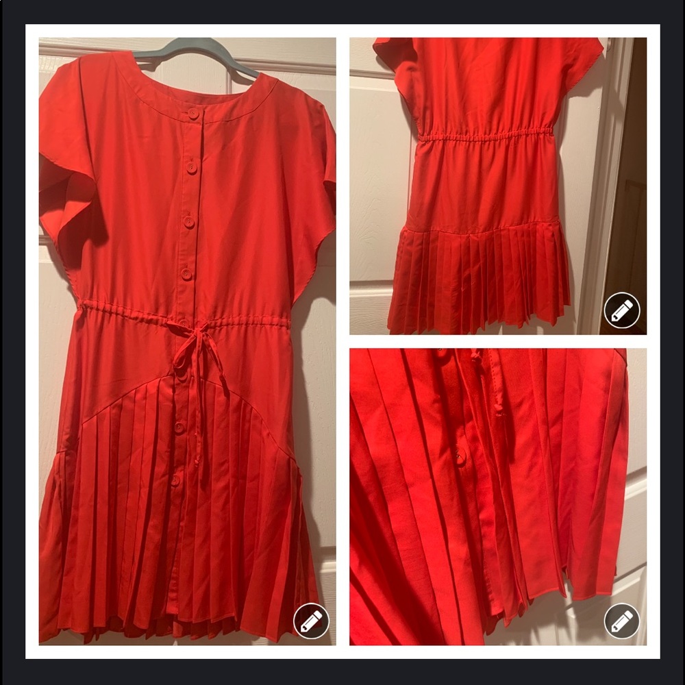 😃 sold NY and CO orange dress